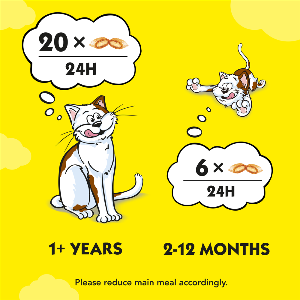 Dreamies Cat Treats with Cheese, 60g