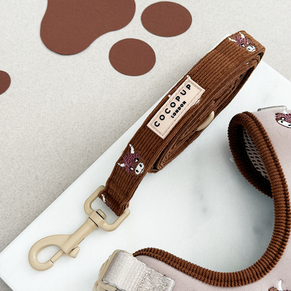 Cocopup Harold the Highland Cow Dog Lead