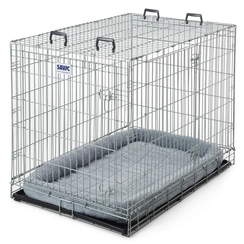 Savic Dog Residence Dog Crate, 107cm Grey