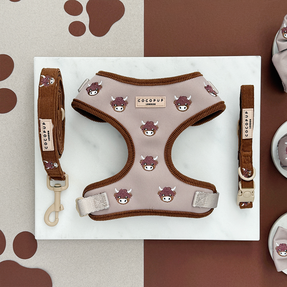 Cocopup Harold the Highland Cow Dog Lead