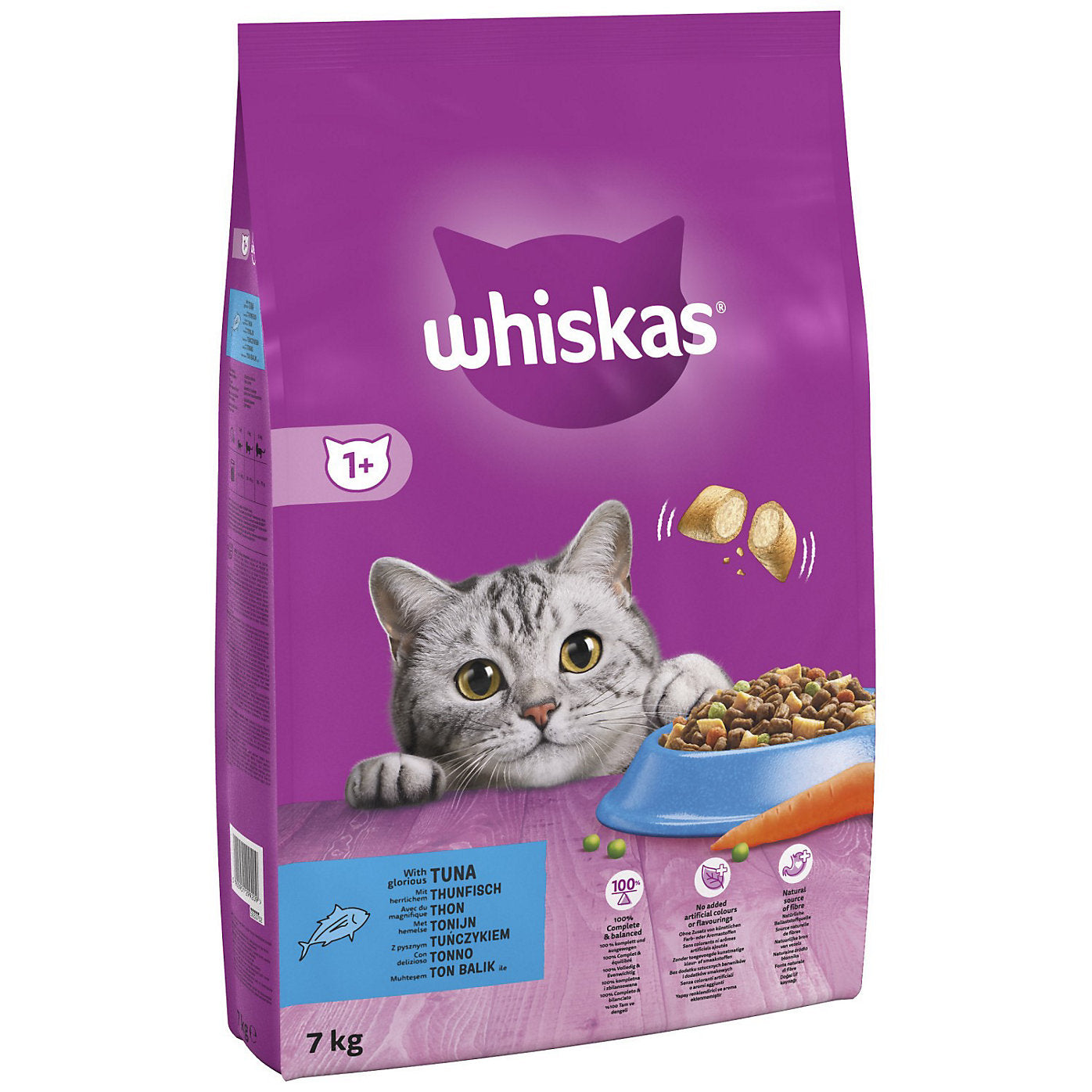 Whiskas Tuna Dry Cat Food for Adult Cats