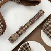 Cocopup Cotswolds Check Dog Collar