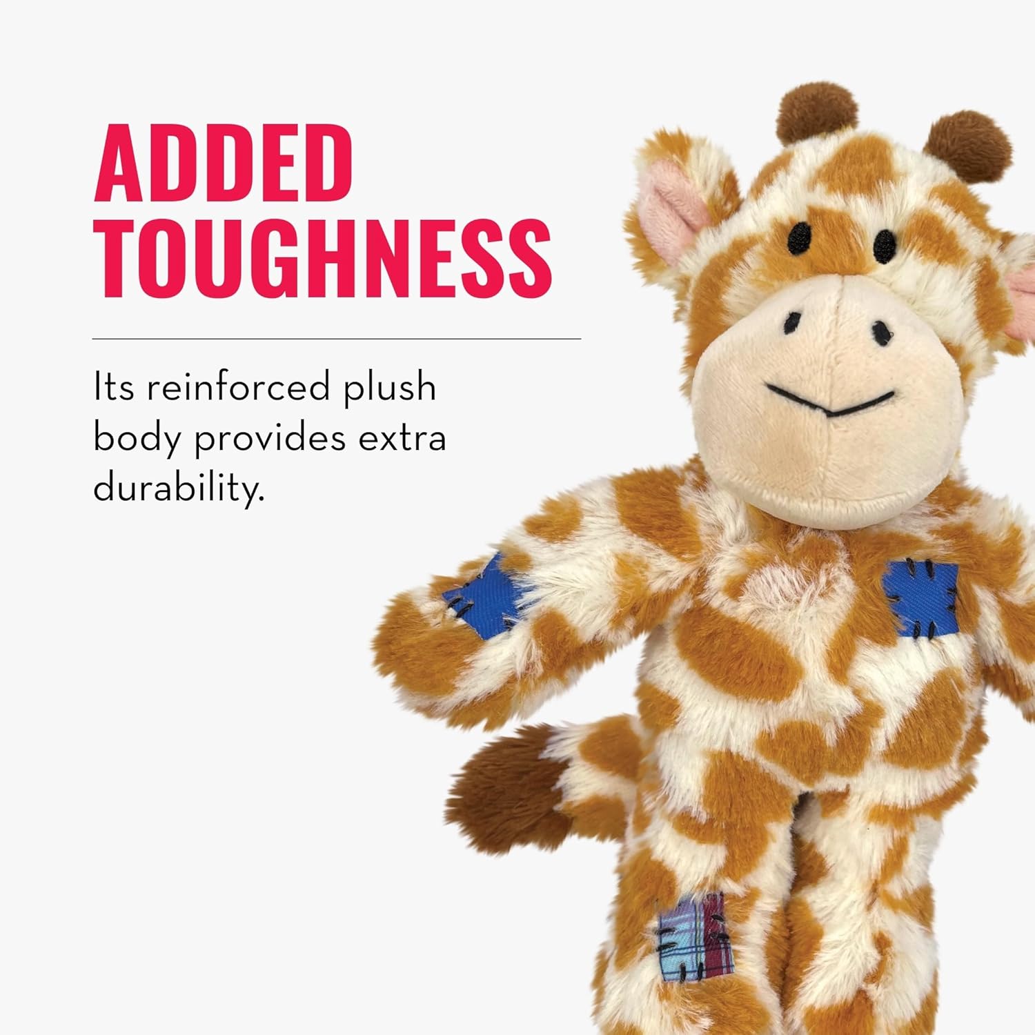 Kong Wild Knots Giraffe Dog Toy, Medium/Large