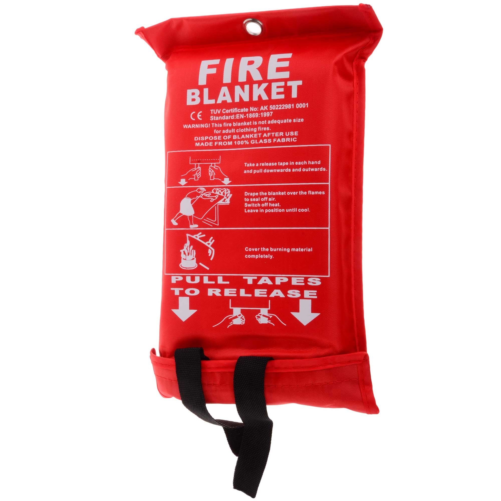 Blackspur 1m x 1m Fire Blanket