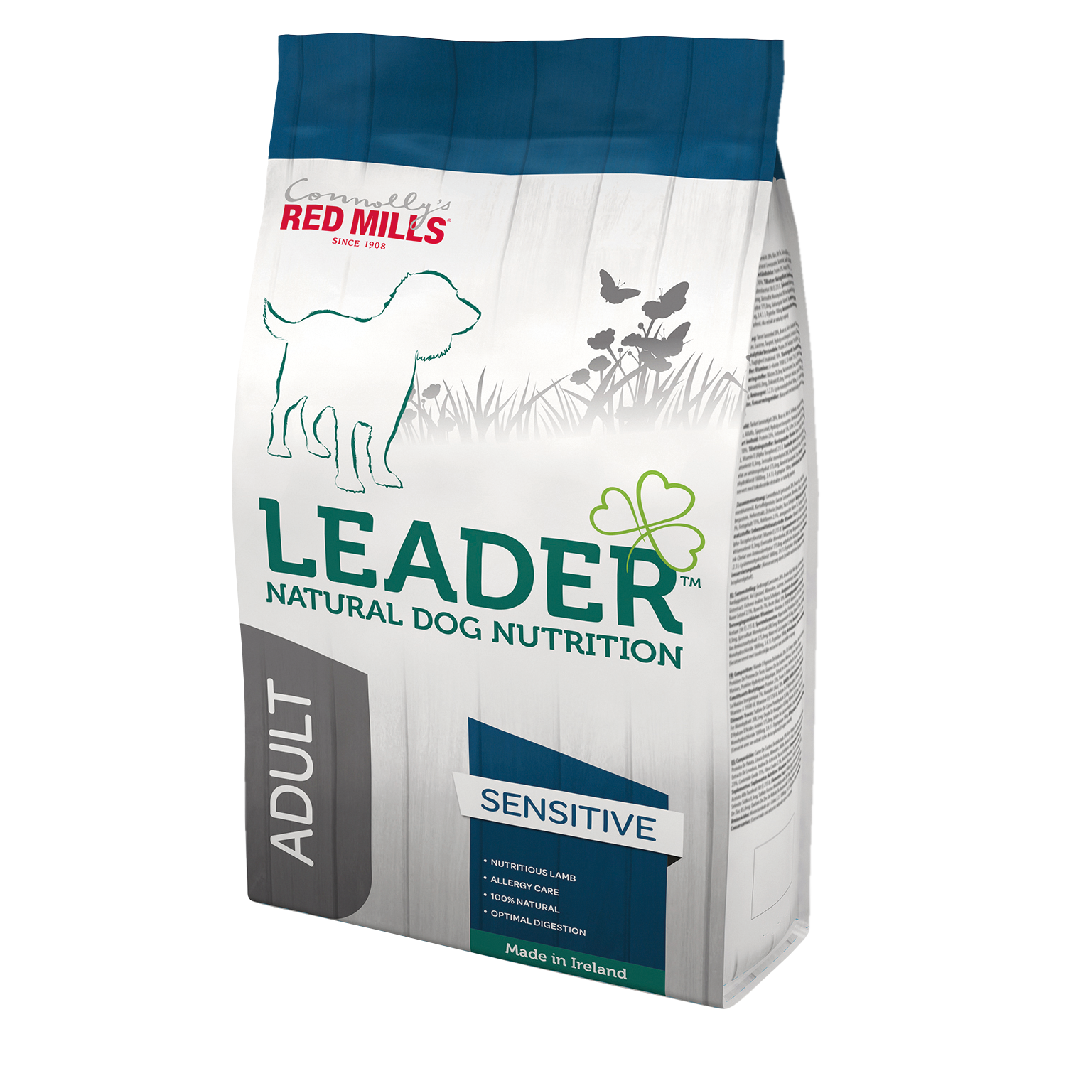 Red Mills Leader Sensitive Lamb Dry Dog Food for Medium Breed Adult Dogs