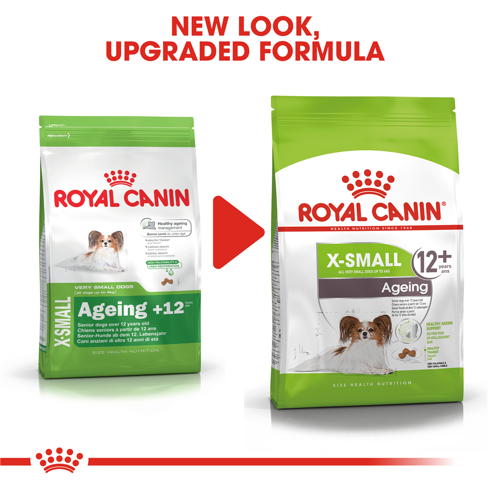 Royal Canin Ageing 12+ Dry Dog Food for Extra-Small Breed Senior Dogs, 1.5kg