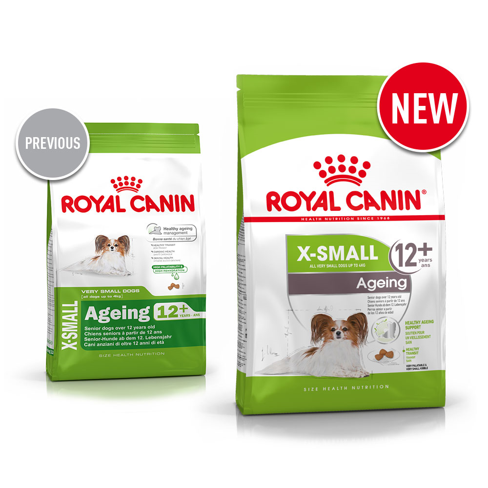 Royal Canin Ageing 12+ Dry Dog Food for Extra-Small Breed Senior Dogs, 1.5kg