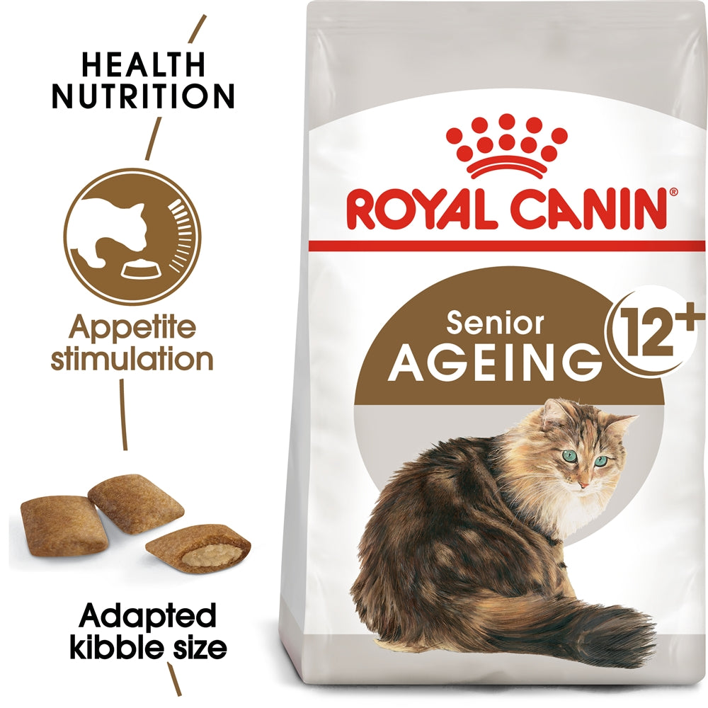 Royal Canin Ageing 12+ Dry Cat Food for Senior Cats