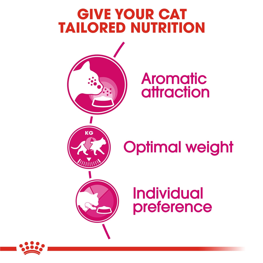 Royal Canin Aroma Exigent Dry Cat Food for Fussy Adult Cats, 400g