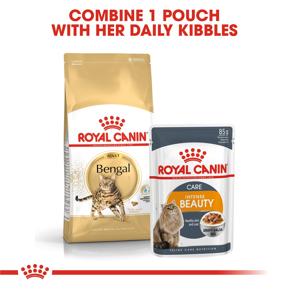 Royal Canin Dry Cat Food for Adult Bengal Cats, 2kg