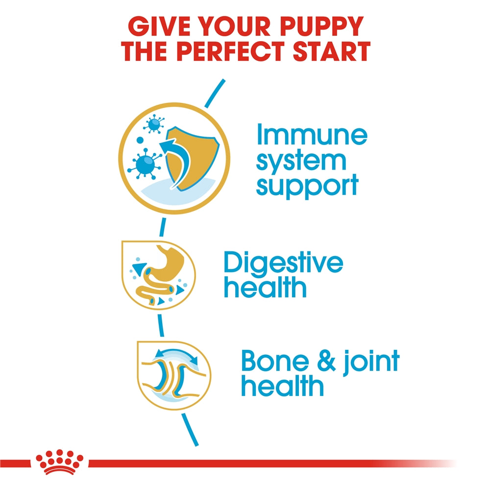 Royal Canin Dry Dog Food for Bulldog Puppies, 3kg