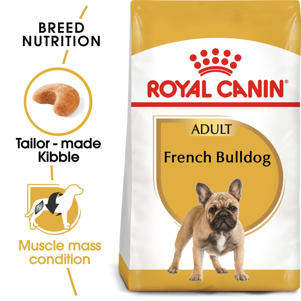 Royal Canin Dry Dog Food for Adult French Bulldogs, 3kg