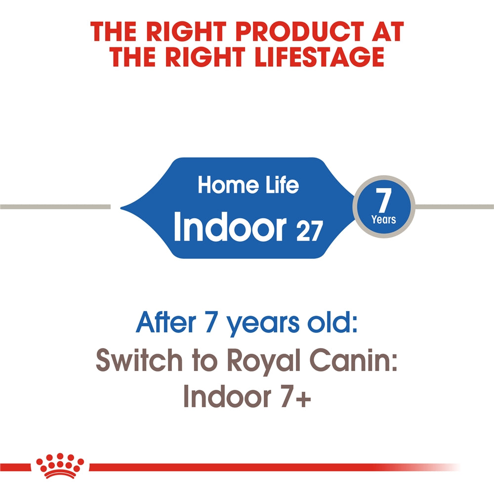 Royal Canin Indoor 27 Dry Cat Food for Indoor Adult Cats