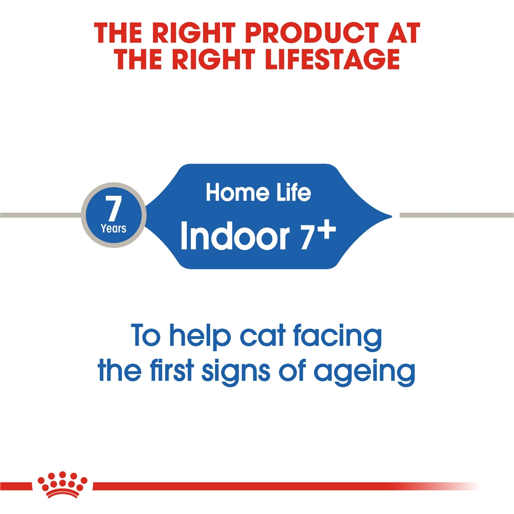 Royal Canin Indoor 7+ Dry Cat Food for Indoor Senior Cats, 3.5kg