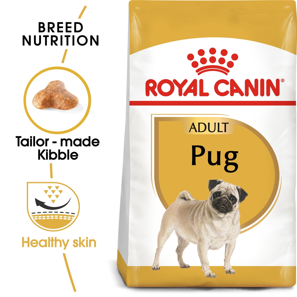Royal Canin Pug Dry Dog Food, for Adult Dogs 1.5kg
