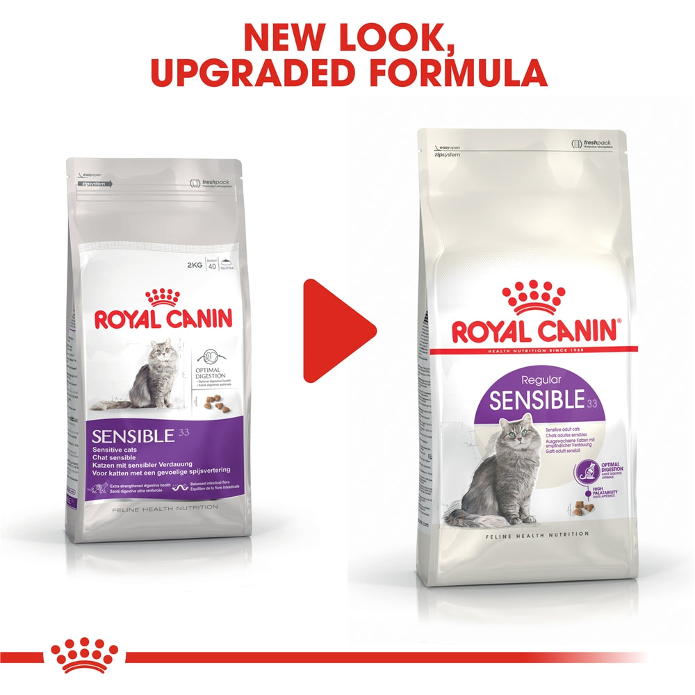Royal Canin Sensible 33 Dry Cat Food for Sensitive Adult Cats