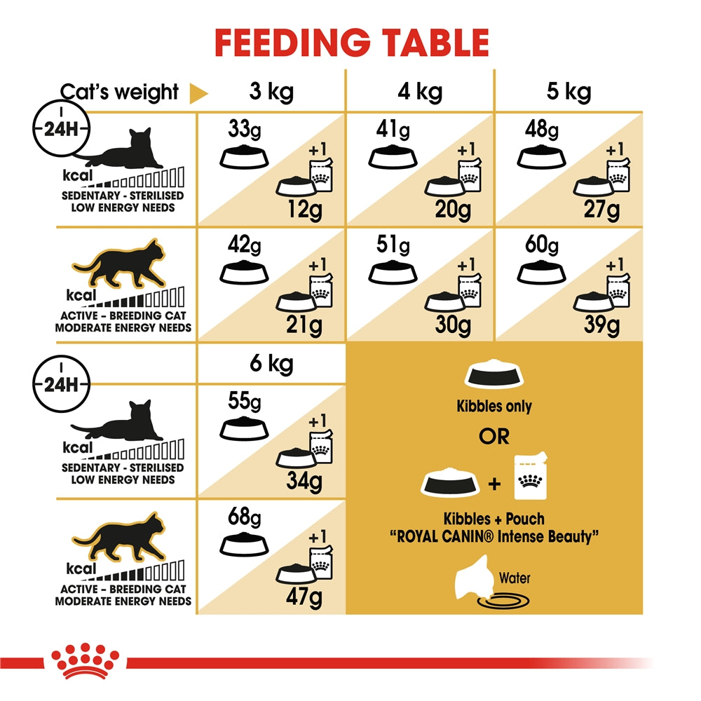 Royal Canin Dry Cat Food for Adult Siamese Cats, 2kg