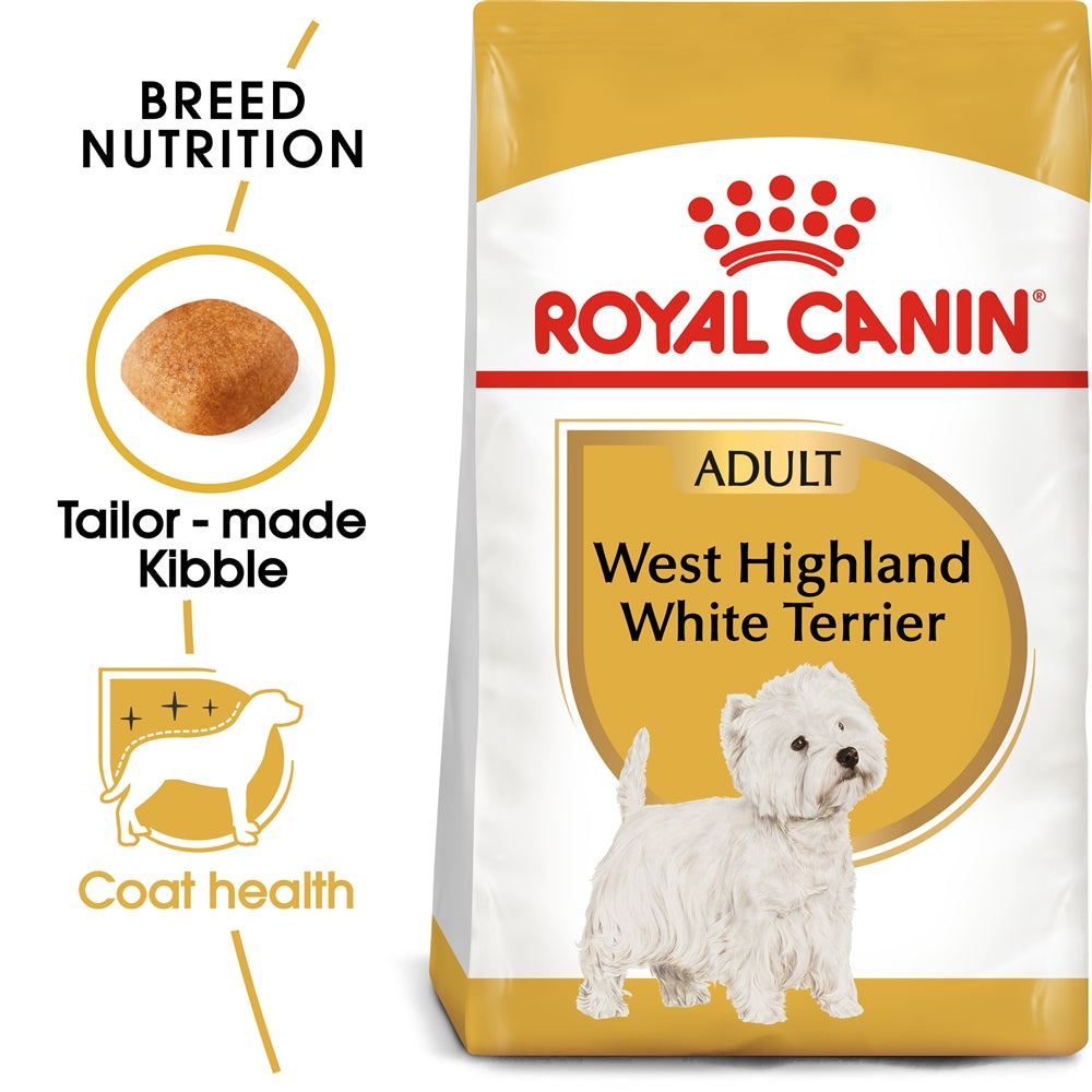 Royal Canin West Highland White Terrier Dry Dog Food for Adult Dogs, 3kg