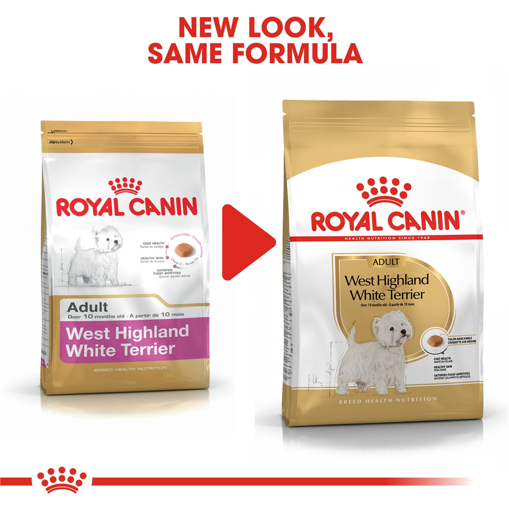 Royal Canin West Highland White Terrier Dry Dog Food for Adult Dogs, 3kg