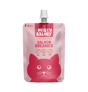 Misty & Bluey Salmon Creamies Cat Treats, 75g