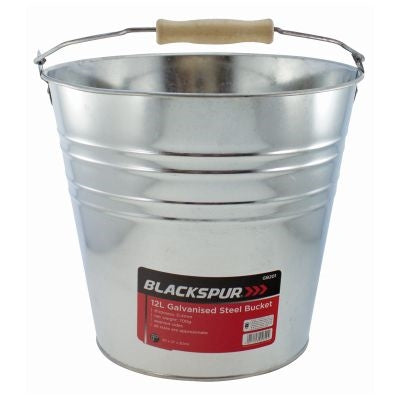 Blackspur 12L Galvanised Bucket