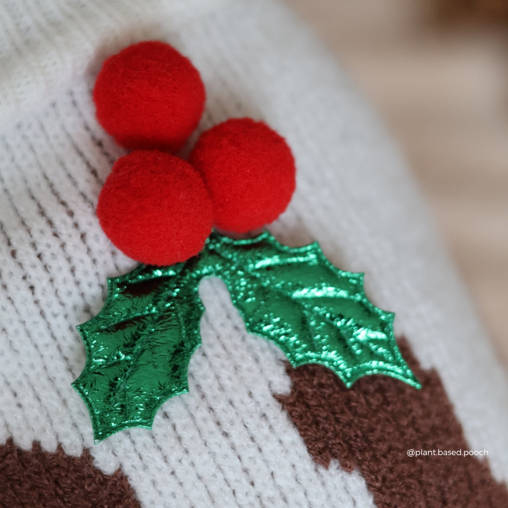 Cocopup Woofmas Christmas Pudding Dog Jumper