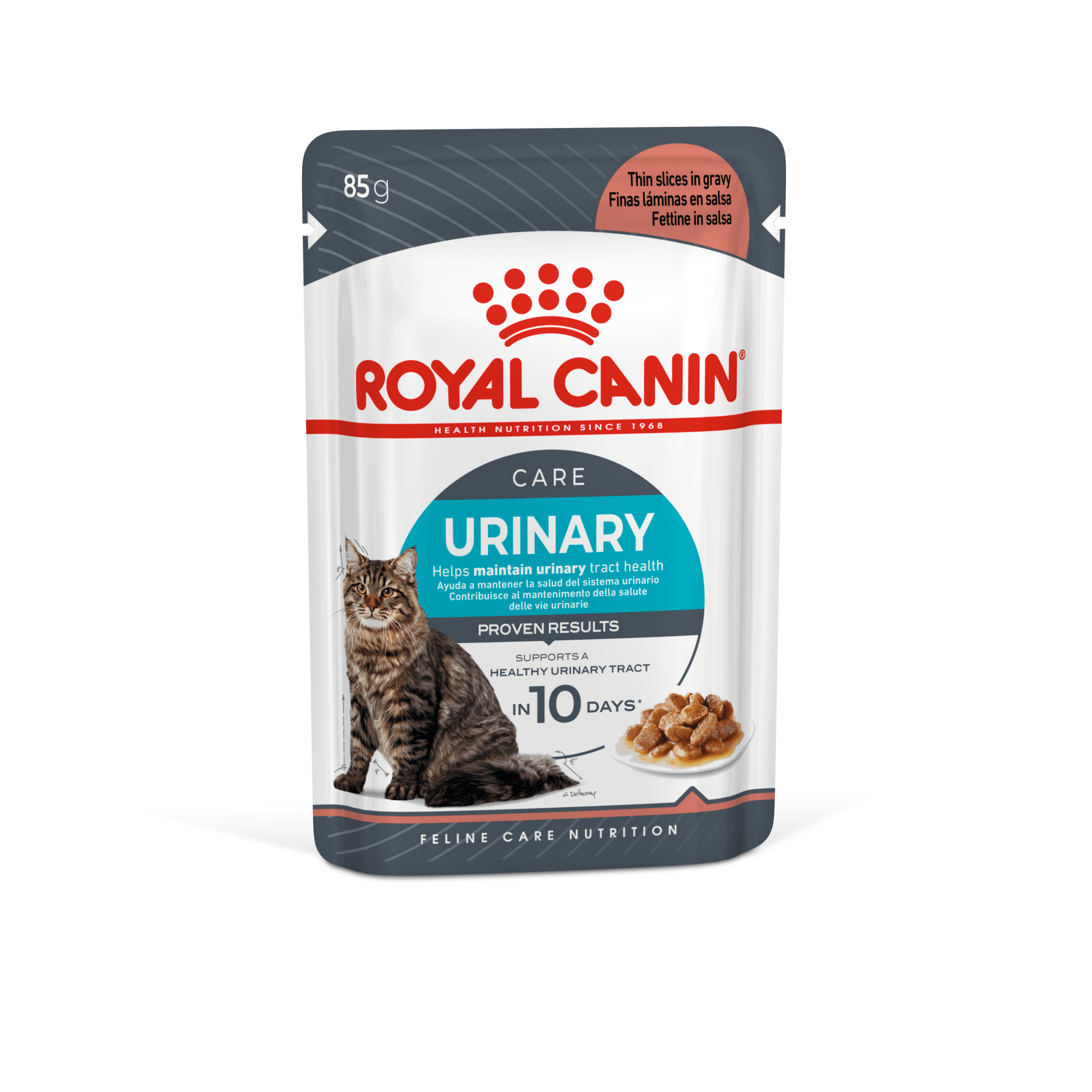 Royal Canin Urinary Care Wet Cat Food Thin Slices In Gravy for Adult Cats, 85g