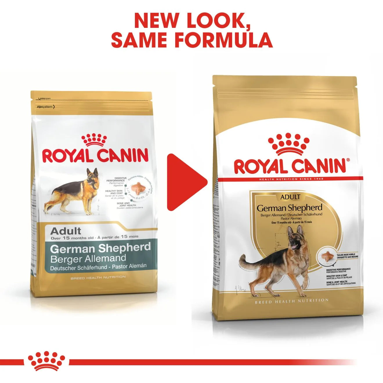Royal Canin Dry Dog Food for Adult German Shepherds, 11kg