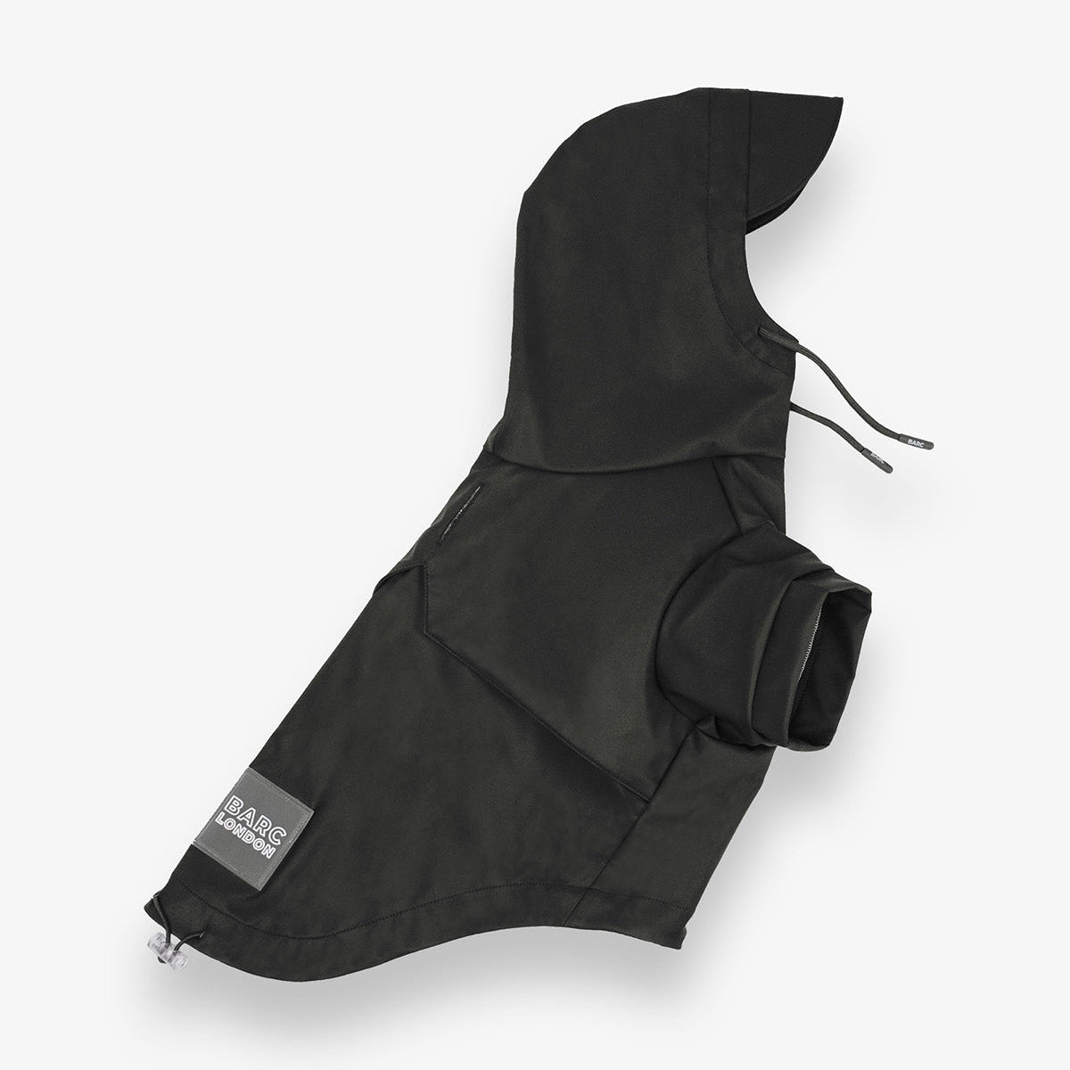 Barc London Black Waterproof Dog Raincoat