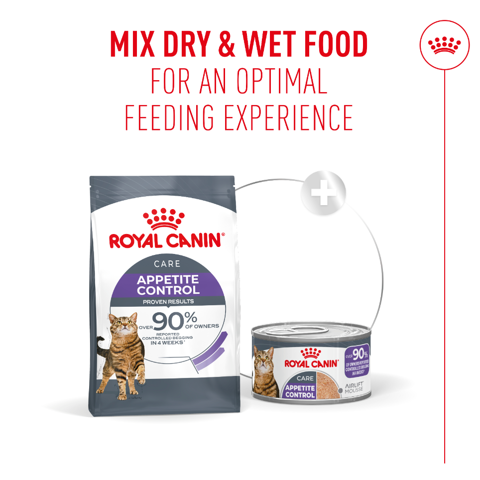 Royal Canin Appetite Control Airlift Mousse Wet Cat Food for Adult Cats, 85g