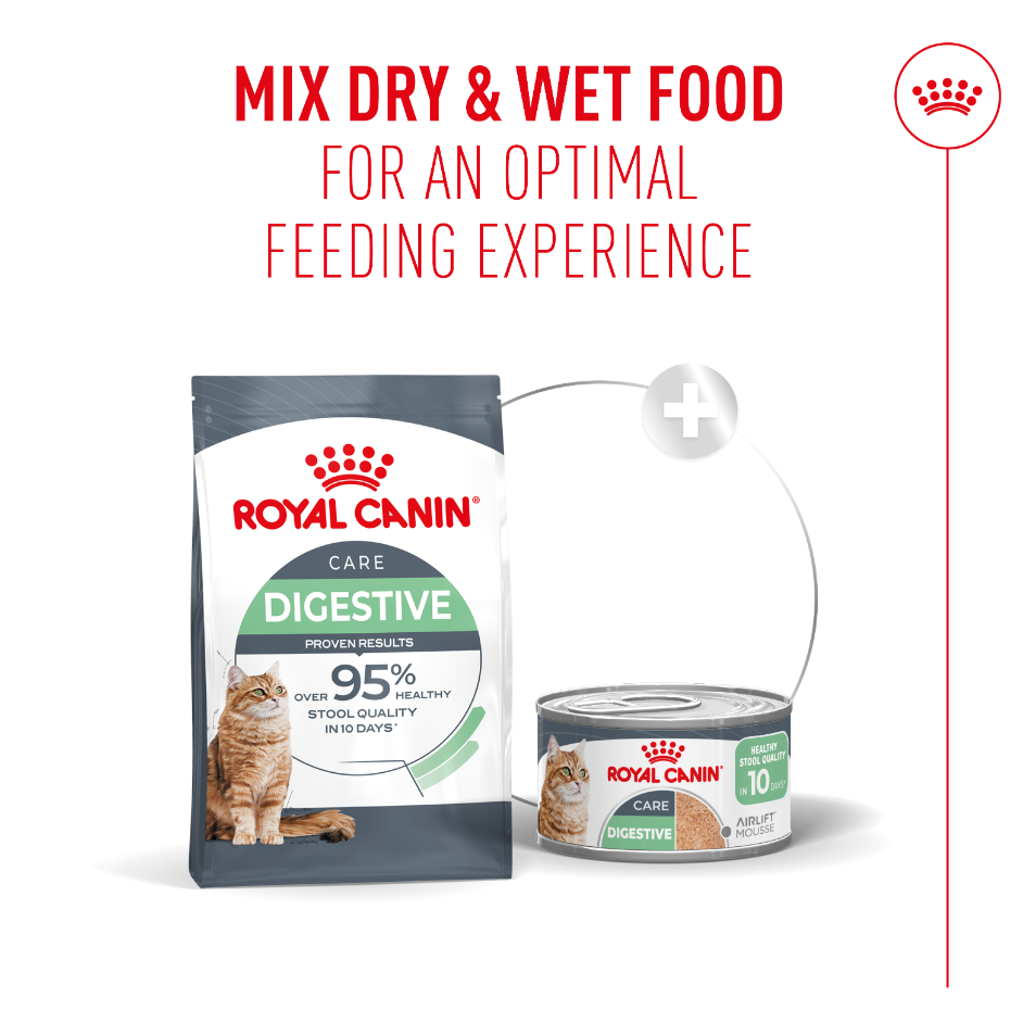 Royal Canin Digestive Airlift Mousse Wet Cat Food for Adult Cats, 85g