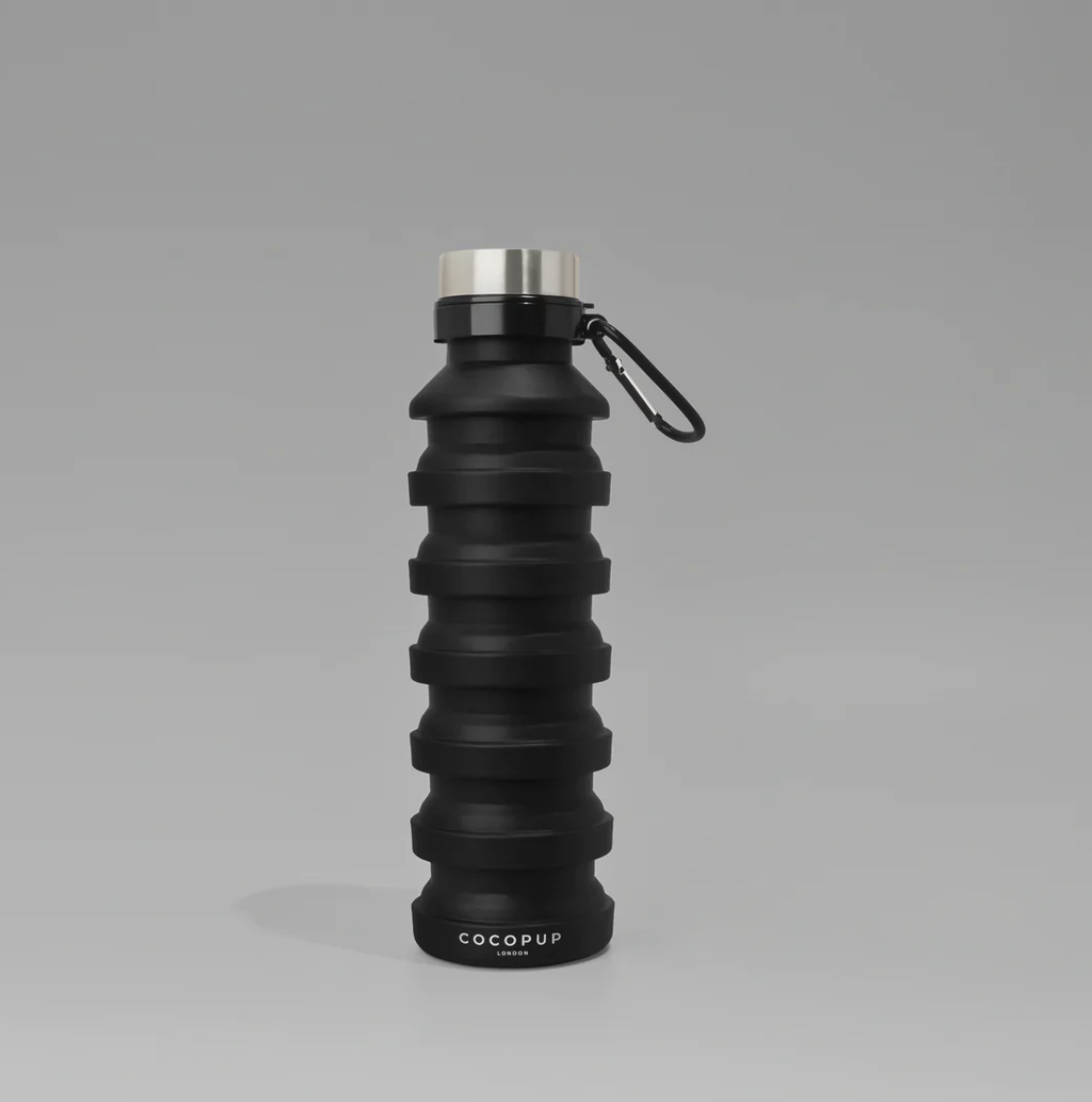Cocopup Collapsible Water Bottle, Black