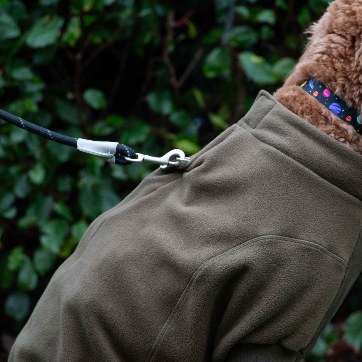 Ancol Snug Fit Polar Fleece Dog Jumper, Grey