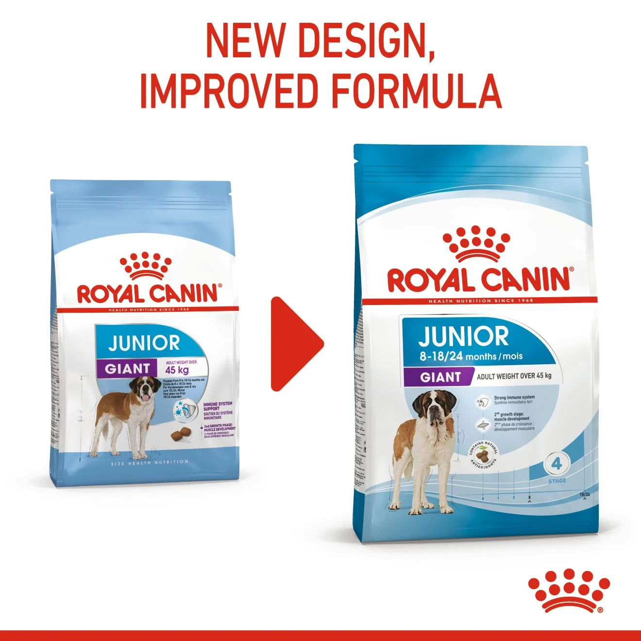 Royal Canin Dry Dog Food for Extra Large Breed Junior Dogs, 15kg