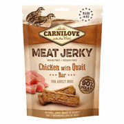 Carnilove Chicken with Quail Jerky Bar Dog Treat for Adult Dogs, 100g