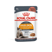 Royal Canin Hair & Skin Care Wet Cat Food Thin Slices In Gravy for Adult Cats, 85g