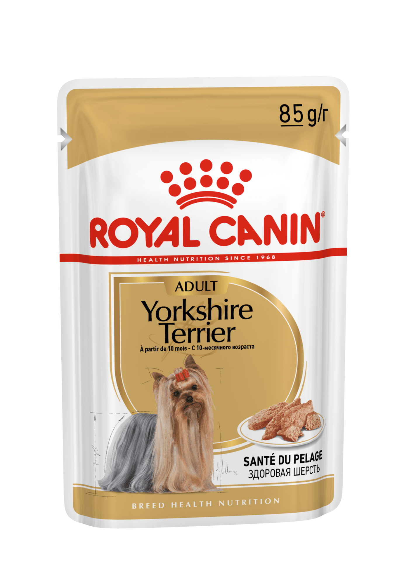 Royal Canin Wet Dog Food In Loaf for Adult Yorkshire Terriers, 85g