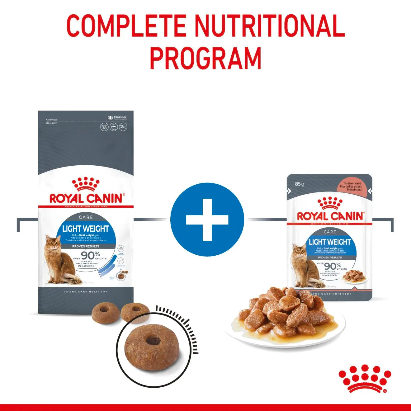 Royal Canin Light Weight Care Dry Cat Food for Adult Cats