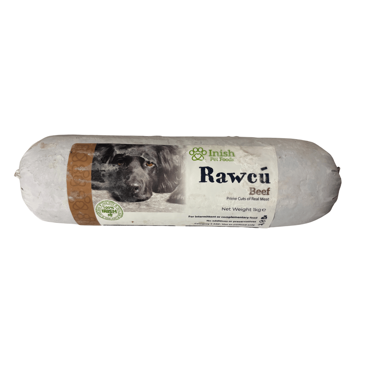 Rawcú Beef Raw Dog Food, 1kg