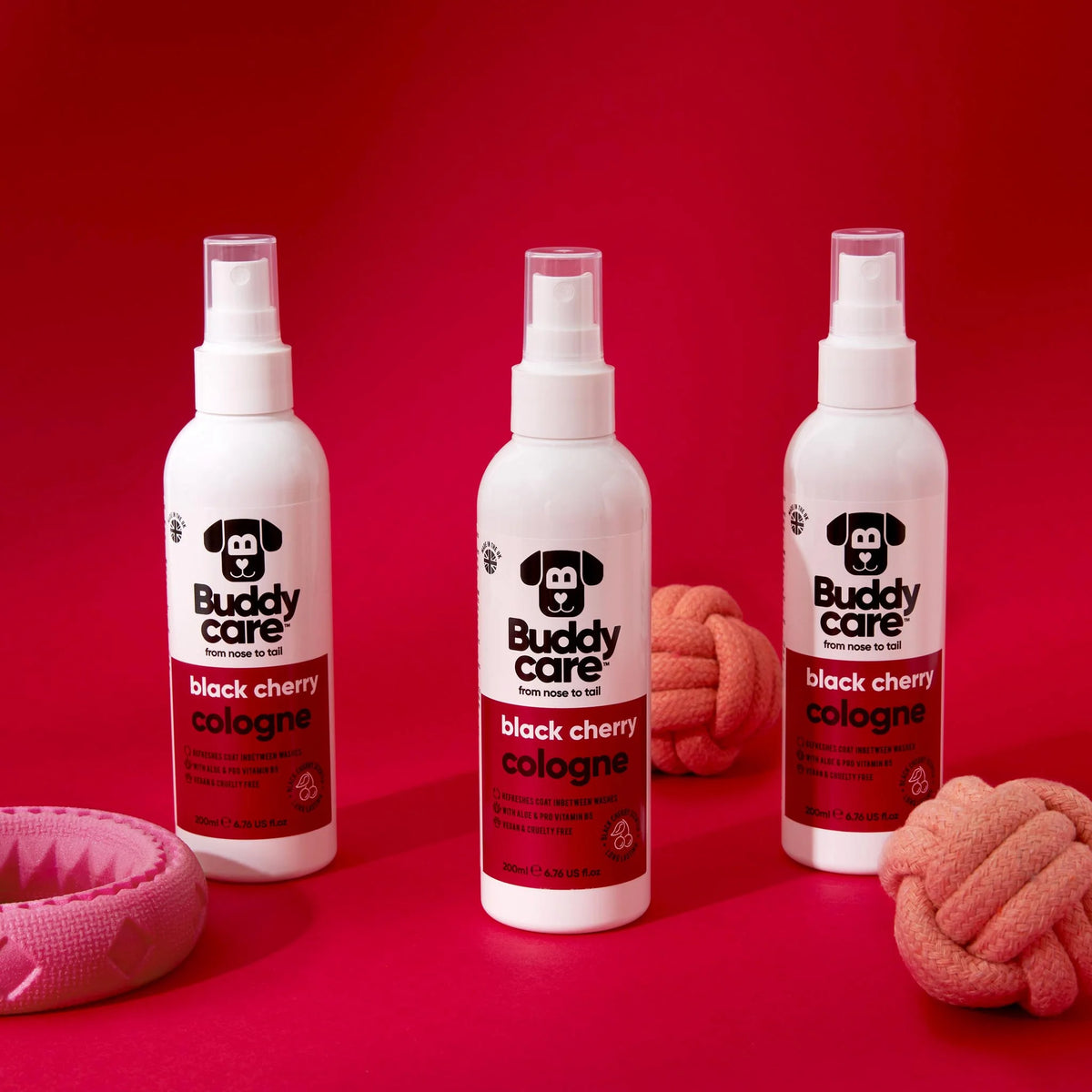 Buddycare Black Cherry Dog Cologne, 200ml
