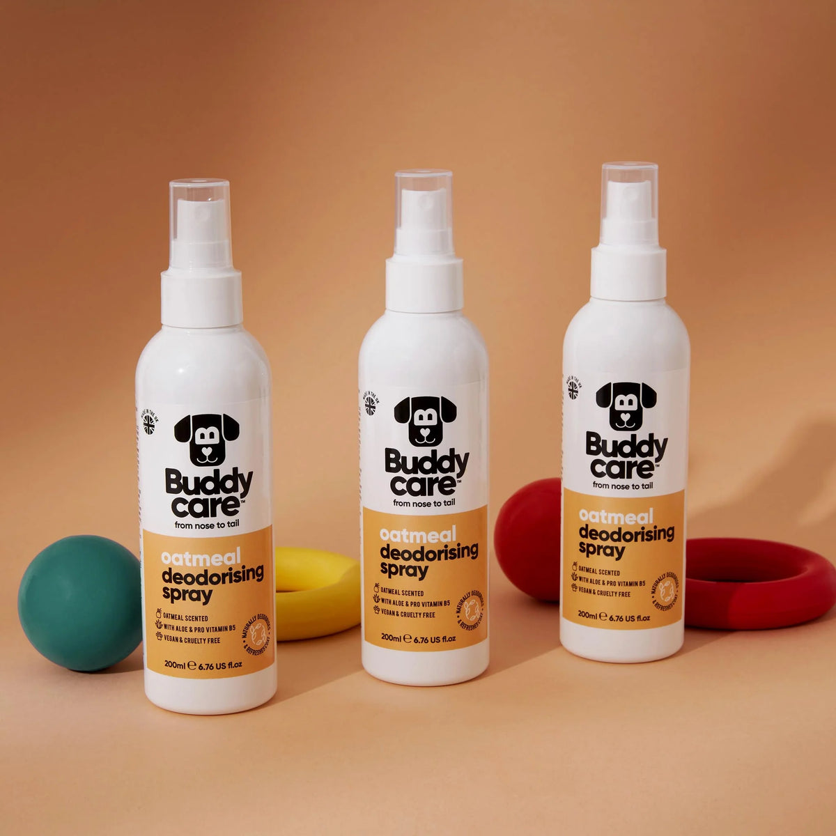 Buddycare Oatmeal Dog Deodorising Spray, 200ml