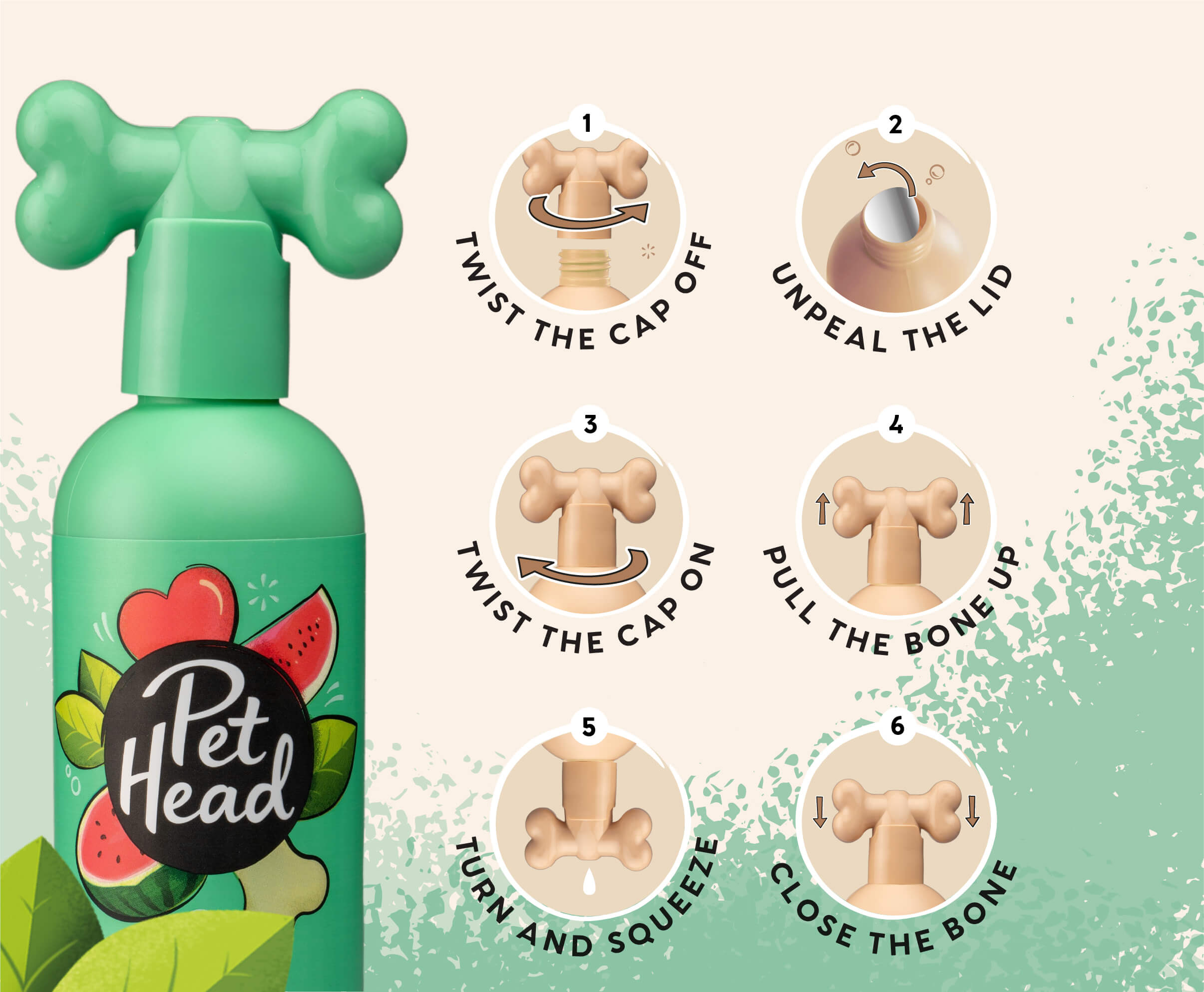 Pet Head Furtastic Knot Detangler Dog Shampoo, 30ml