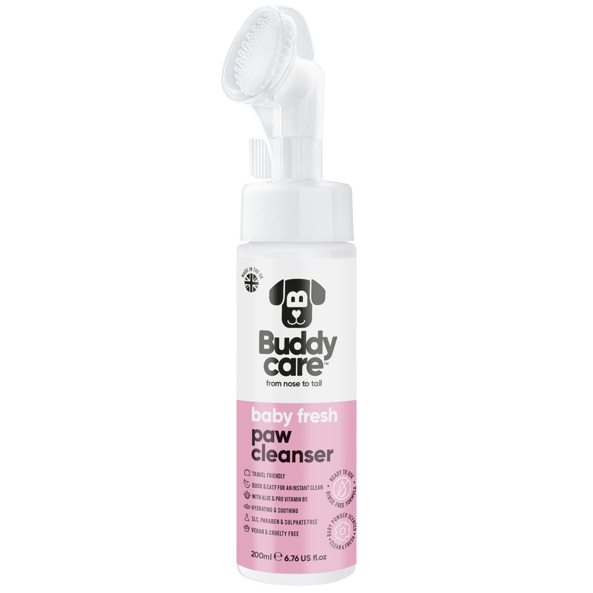 Buddycare Baby Fresh Paw Cleanser, 200ml