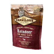Carnilove Reindeer Dry Cat Food for Adult Cats - 400g 