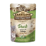Carnilove Duck with Catnip Wet Cat Food for Adult Cats, 85g