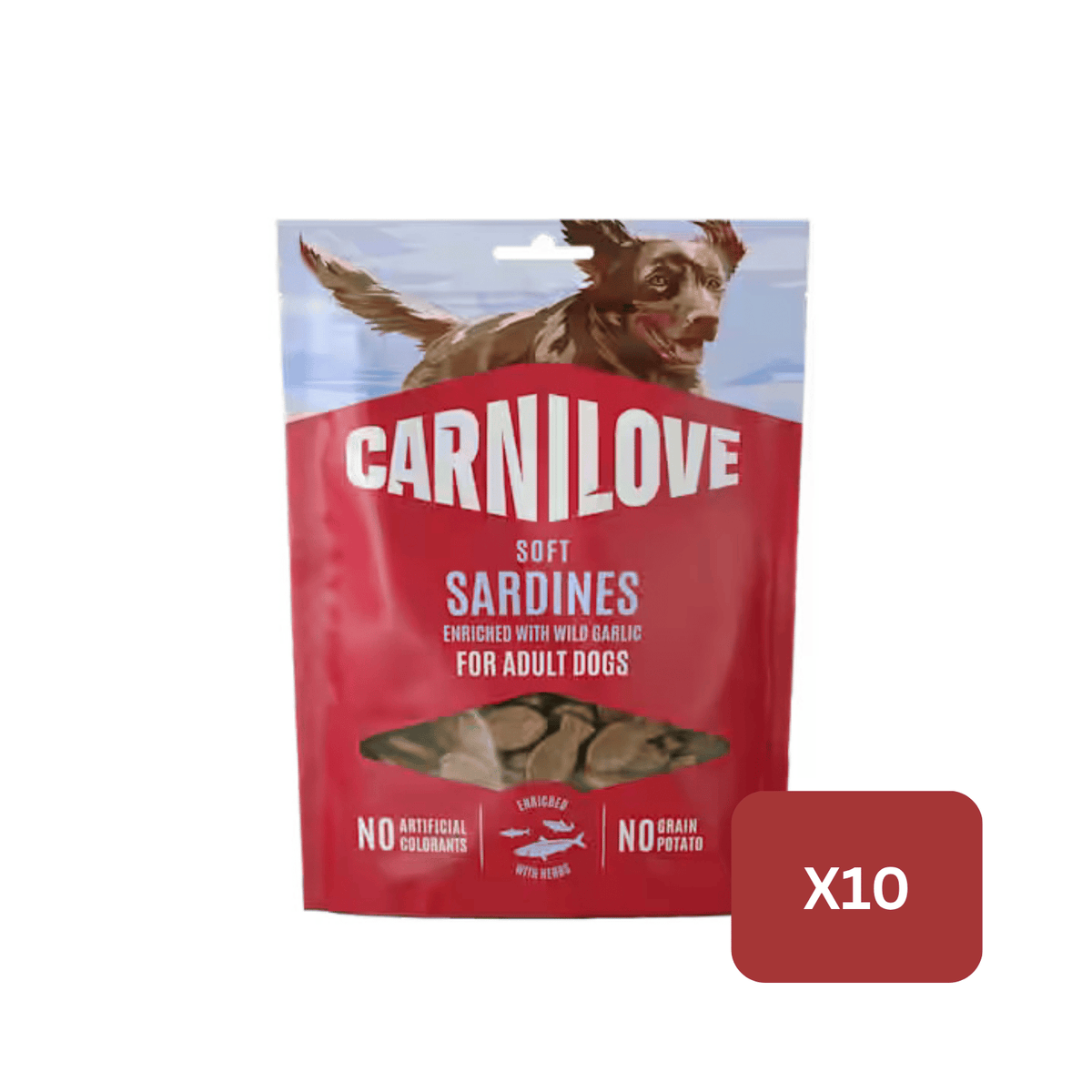 Carnilove Sardines Enriched with Wild Garlic Soft Dog Treats, 200g