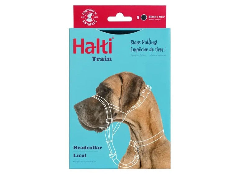 Halti Train Headcollar, Black