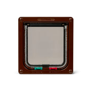 Cat Mate 4-Way Locking Cat Flap, Brown