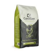 Canagan Grain-Free Free-Range Chicken Dry Dog Food for Small Breed Puppies & Adult Dogs, 2kg