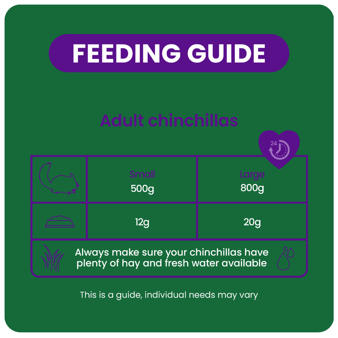Burgass Excel Chinchilla Nuggets with Mint, 1.5kg